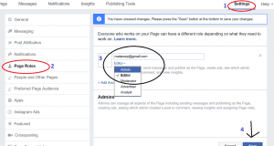 מדריך הוספת מנהל לדף עמוד עסקי בפייסבוק